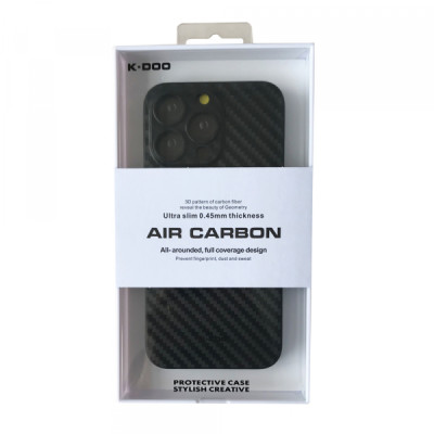 Чохол накладка K-Doo Air Carbon iPhone 12 Pro Max Чорна