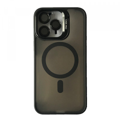 Чохол накладка Matte Fortable Camera Lens iPhone 13 Pro Max Чорна