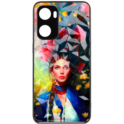 Чехол накладка Prisma Ladies OPPO A57s Пионы