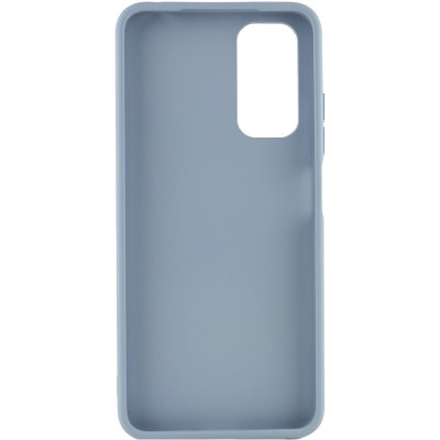 Чохол накладка Bonbon Metal Samsung A525 (A52) Блакитна / Mist Blue