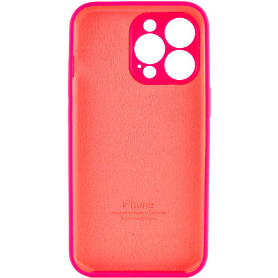 Чохол накладка HC iPhone 14 Pro Рожева /Barbie pink Full