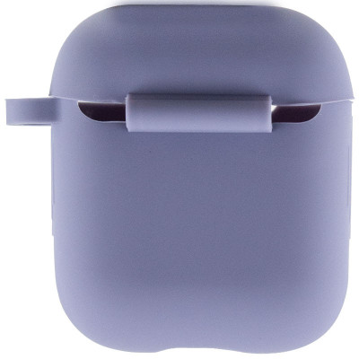 Чохол для AirPods 1/2 New Сірий/Lavender Gray