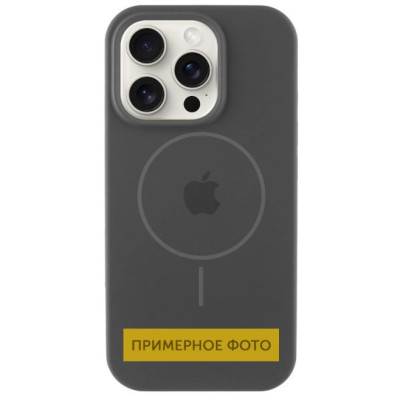 Чохол накладка HC MagSafe (AA) iPhone 12/12 Pro Сірий/Dark Gray