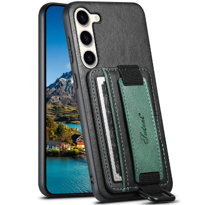 Чохол накладка Wallet and Straps Samsung A245 (A24) Чорна