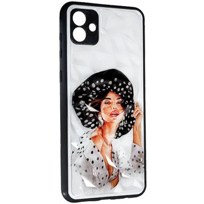 Чохол накладка Prisma Ladies Samsung A045 (A04) Дівчина в капелюсі