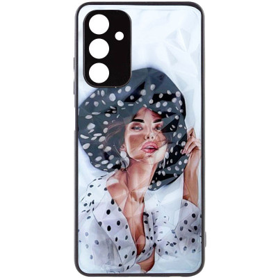 Чохол накладка Prisma Ladies Samsung A047 (A04s) Дівчина в капелюсі