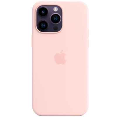 Чохол накладка HC MagSafe iPhone 14 Pro Max Рожева (Chalk Pink)