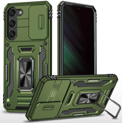 Чохол накладка Camshield Army Ring Samsung G780 (S20 FE) Оливкова