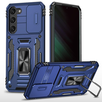 Чохол накладка Camshield Army Ring Samsung G780 (S20 FE) Синя