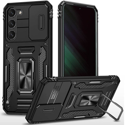 Чохол накладка Camshield Army Ring Samsung G780 (S20 FE) Чорна