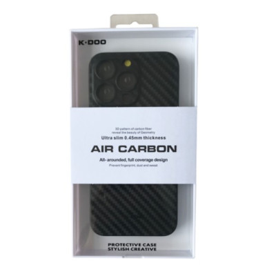 Чохол накладка K-Doo Air Carbon iPhone 13 Чорна