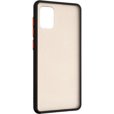 Чохол накладка Gingle Matte Stripes OPPO Reno 5 Lite Чорна/Червона