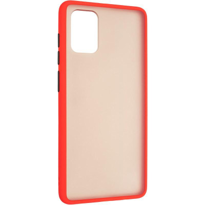 Чохол накладка Gingle Matte Stripes Realme C11 2021 Червона/Чорна