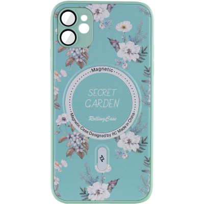 Чохол накладка Secret Garden with MagSafe iPhone 11 М\'ятна