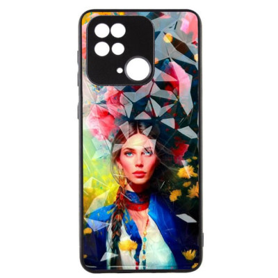 Чохол накладка Prisma Ladies Xiaomi Redmi 10C/Poco C40 піони/ Peonies