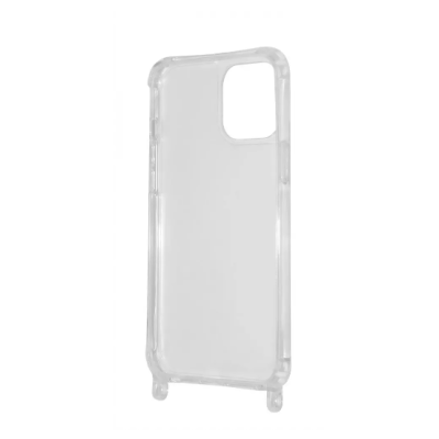 Чохол накладка STRAP Clear iPhone 15 Pro Max Чорна