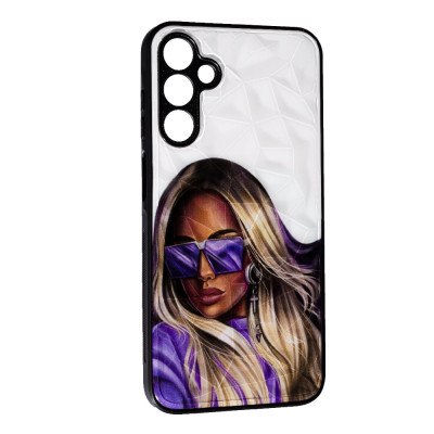 Чохол накладка Prisma Ladies Samsung A155 (A15) Фіолетові окуляри