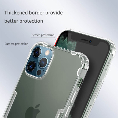 Чохол накладка Nillkin Nature iPhone 12 Pro Max Прозора