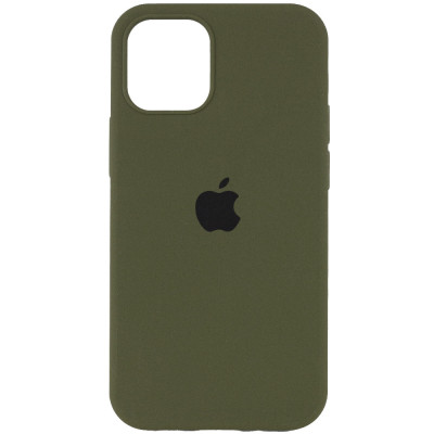 Чохол накладка HC iPhone 13 Pro Зелена/ Dark Olive