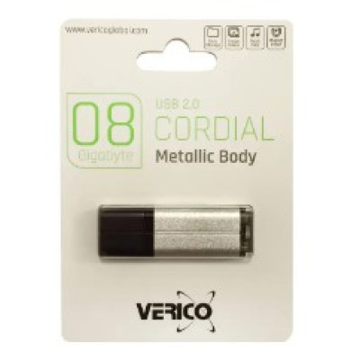 USB 8Gb Verico Cordial Серый