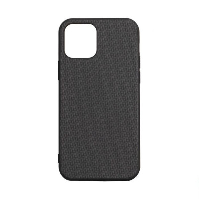 Накладка Carbon iPhone 12/12 Pro Чорна