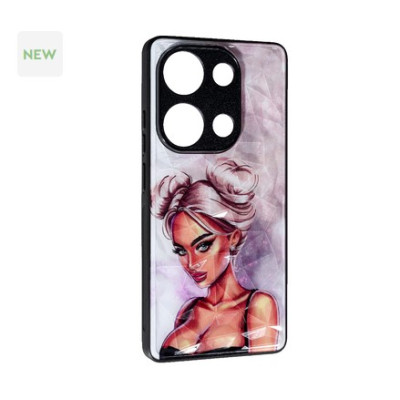 Чохол накладка Prisma Ladies Xiaomi Redmi Note 13 Pro 4G Гламурна дівчина