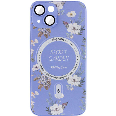 Чохол накладка Secret Garden with MagSafe iPhone 14 Бузок