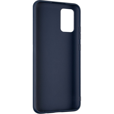 Чохол накладка Leather Samsung A225/M325 (A22/M32) Темно синя (M)