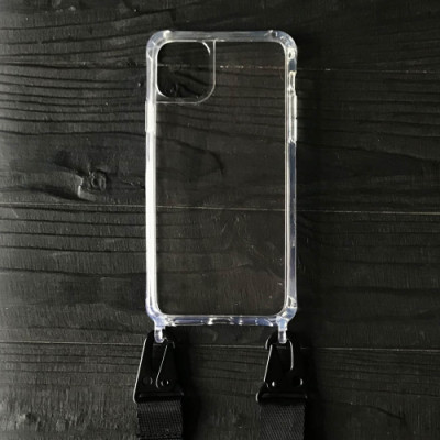 Чохол накладка STRAP Clear iPhone 11 Чорна