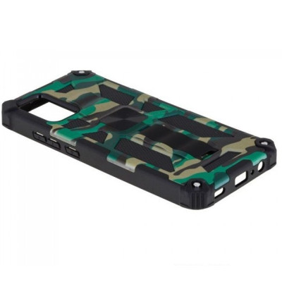 Чохол накладка Shockproof Camouflage Samsung A025 (A02s) Салатова