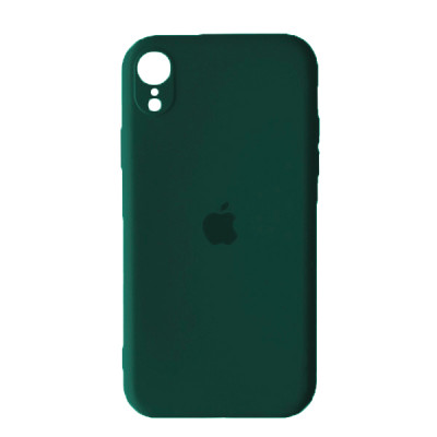 Чохол накладка HC iPhone XR Зелена/ Forest Green Square Full