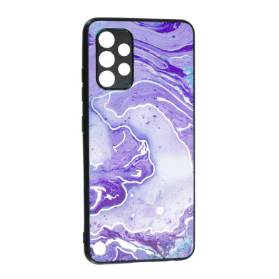 Чохол накладка Marble UV Samsung A325 (A32) Фіолетова