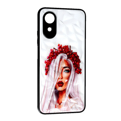 Чохол накладка Prisma Ladies OPPO A17 Українська дівчина