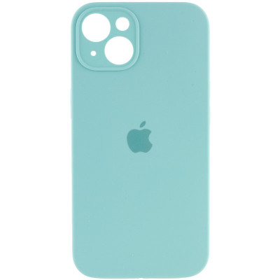 Чохол накладка HC iPhone 15 Бірюзова/Marine Green Full