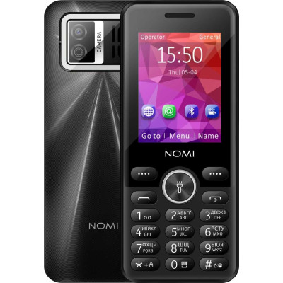 Мобільний телефон Nomi i2412 Black, чорний