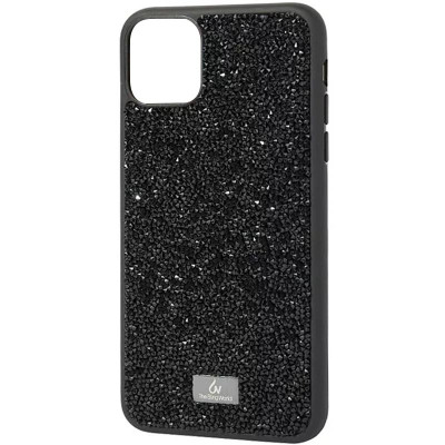 Чехол накладка Bling World Rock iPhone 12/12 Pro Черная