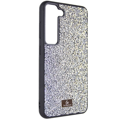 Чохол накладка Bling World Rock Samsung S23 Ultra (S918) Срібна