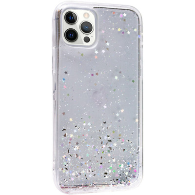 Чохол накладка Star Glitter iPhone 12 Pro Max Прозора