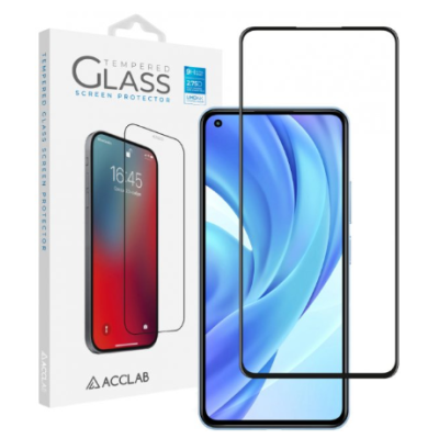 Захисне скло Acclab 3D Xiaomi Mi 11 Lite Чорне