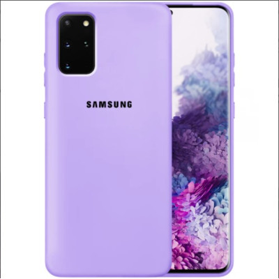 Чохол накладка HC Samsung G985 (S20+) Бузкова (Lilac)