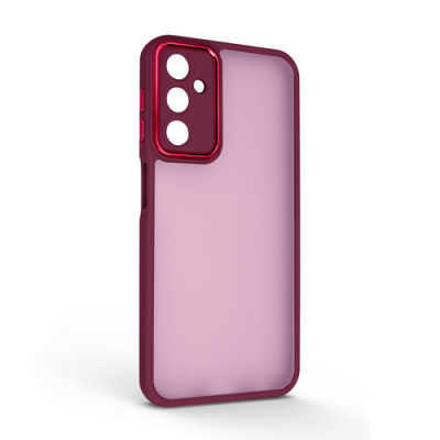 Чехол накладка Armorstandart Shade Samsung A245 (A24)/A256 (A25 5G) Темно-красная (Wine Red)