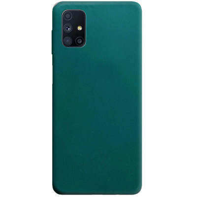 Чехол накладка Candy Samsung A047 (A04s) Зелена/ Forest Green