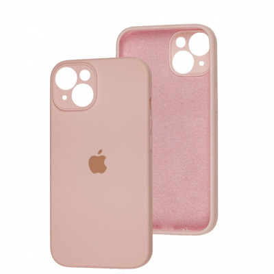 Чохол накладка HC iPhone 15 Рожева (75) Chalk Pink Full