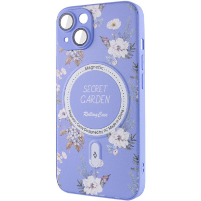 Чохол накладка Secret Garden with MagSafe iPhone 13 Бузок