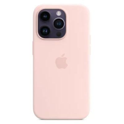 Чохол накладка HC MagSafe iPhone 14 Pro Рожева (Chalk Pink)