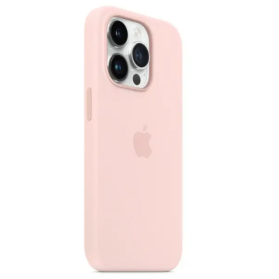 Чохол накладка HC MagSafe iPhone 14 Pro Рожева (Chalk Pink)