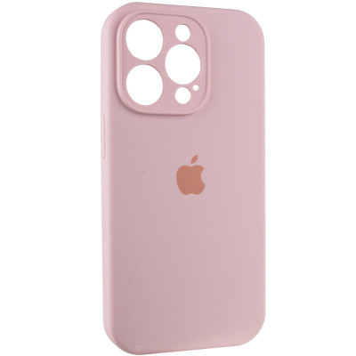 Чохол накладка HC iPhone 15 Pro Рожева (75) Chalk Pink Full