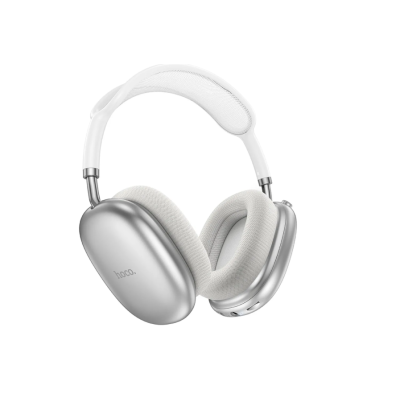 Безпровідні повнорозмірні навушники Hoco W55 Silver Stereo Bluetooth Headphones, сірі