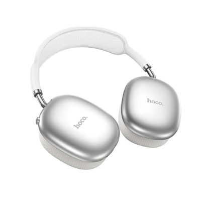 Безпровідні повнорозмірні навушники Hoco W55 Silver Stereo Bluetooth Headphones, сірі