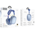 Беспроводные наушники Bluetooth Hoco W55 Blue, Синии